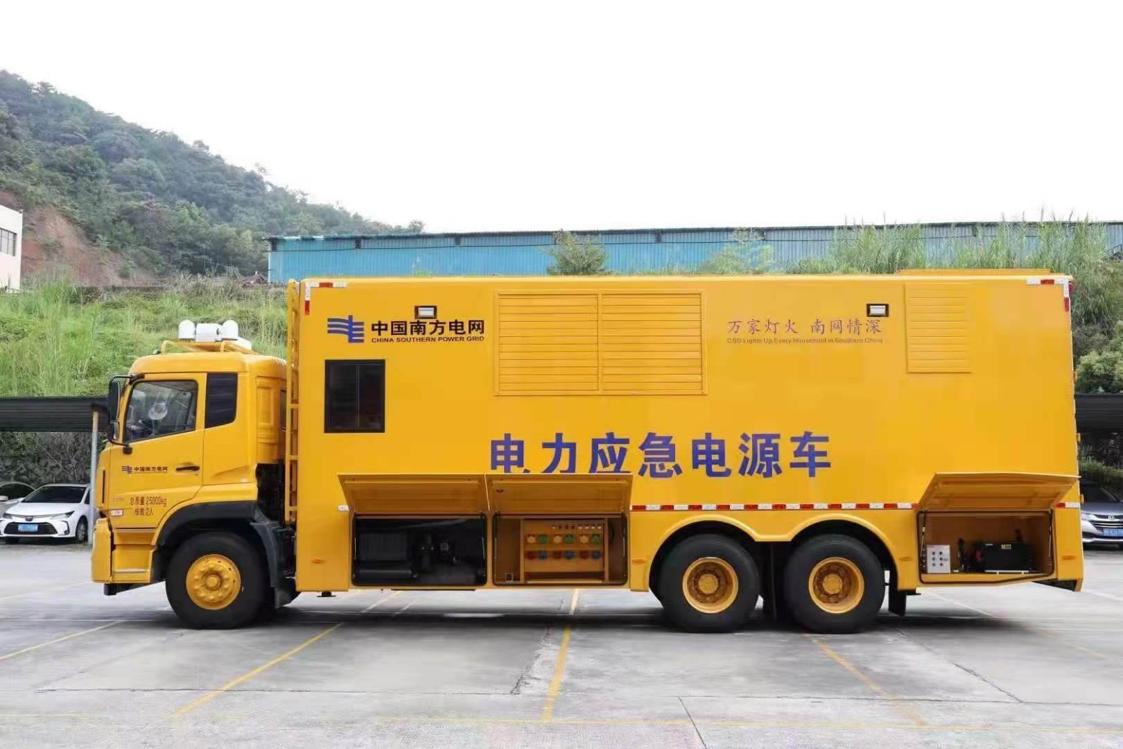 泰山安康大型柴油发电机发电车UPS电源出租租赁